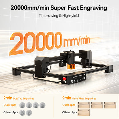 WOXCKER JL7 10W Lasergravurmaschine