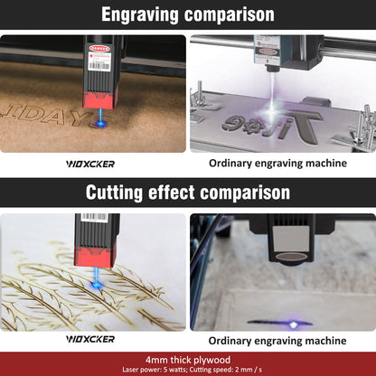 Woxcker LE400 Pro 5.5W Laser Engraver Machine