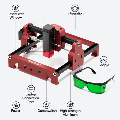 Woxcker S1 1.6W Laser Engraver