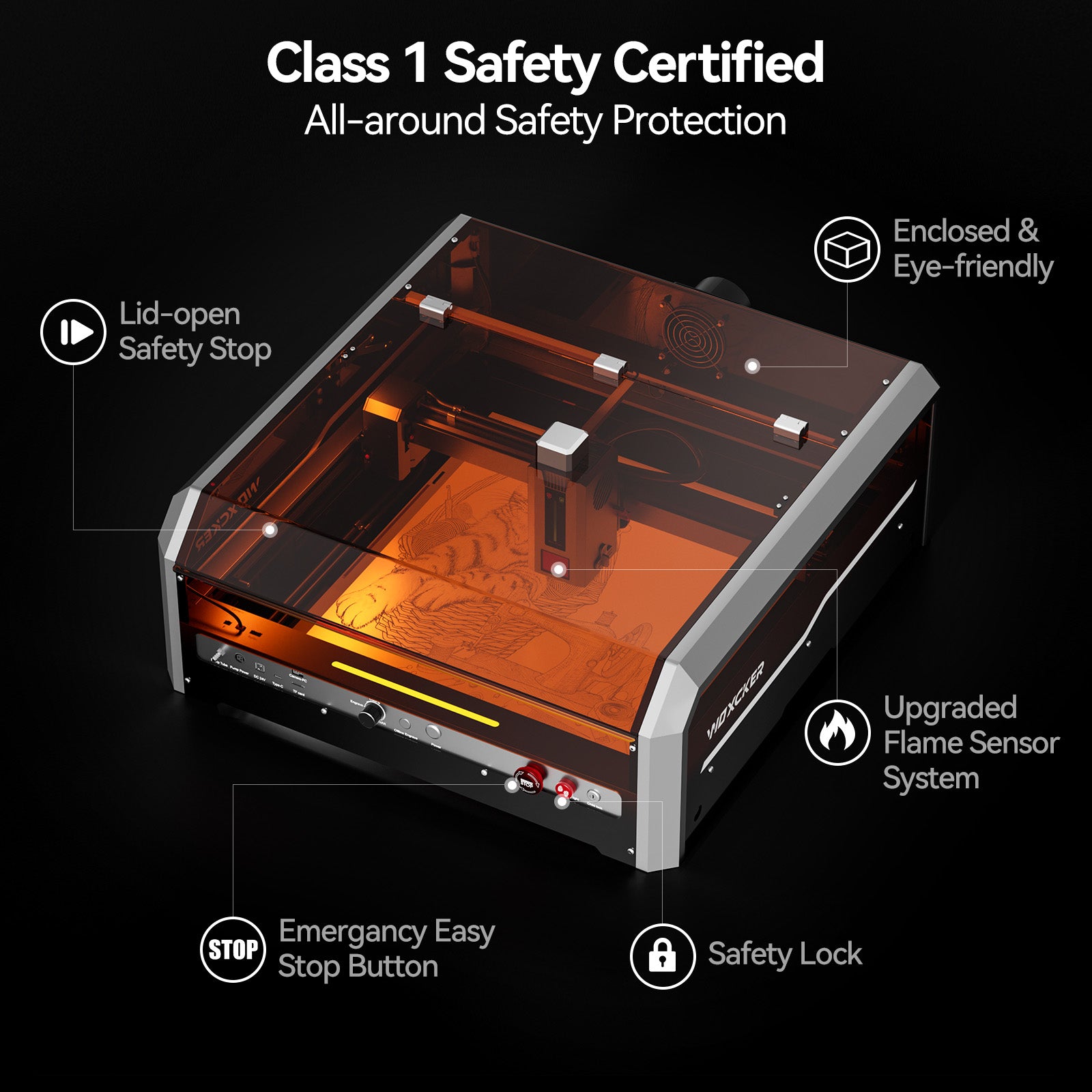 Woxcker L8 MAX 20W Smart Laser Engraver and Cutter