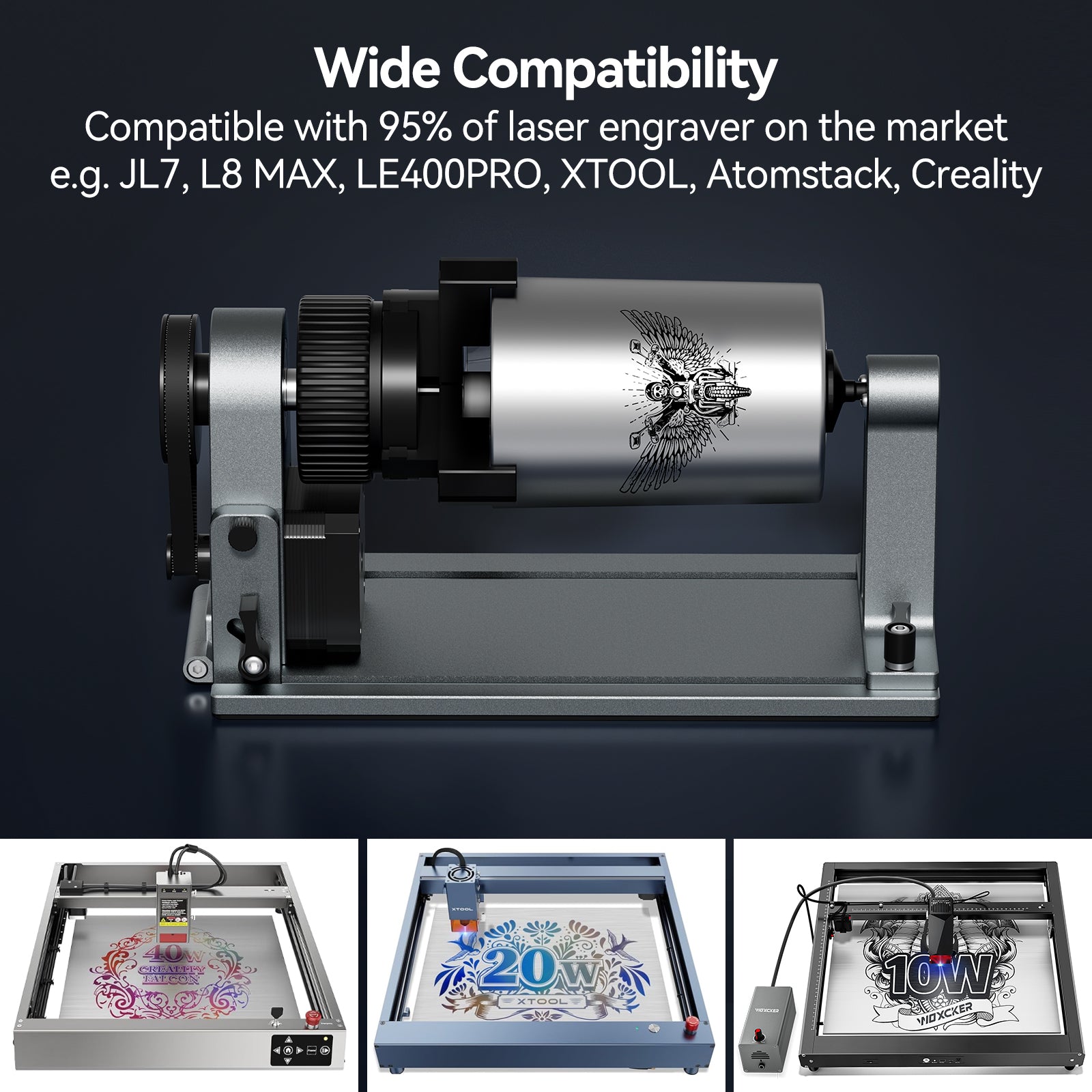 Woxcker AROT8 Rotary Roller