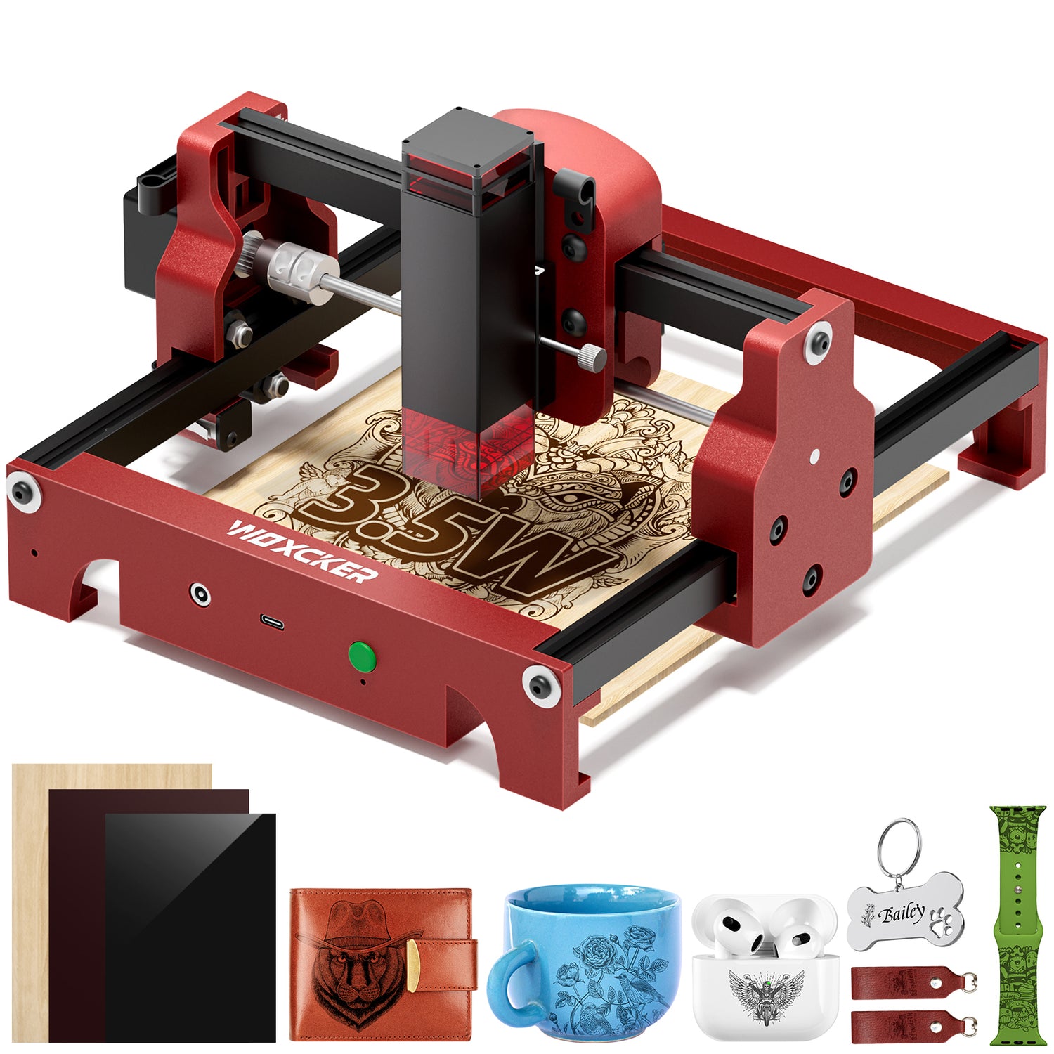 Woxcker S1 3.5W Laser Engraver